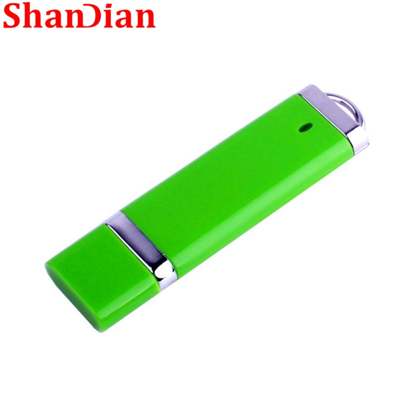 SHANDIAN 4 Colore più chiaro a forma di pen drive 4GB 32GB 16GB 64GB Flash Drive USB Thumb drive bastone di memoria Pen drive 64GB Regalo