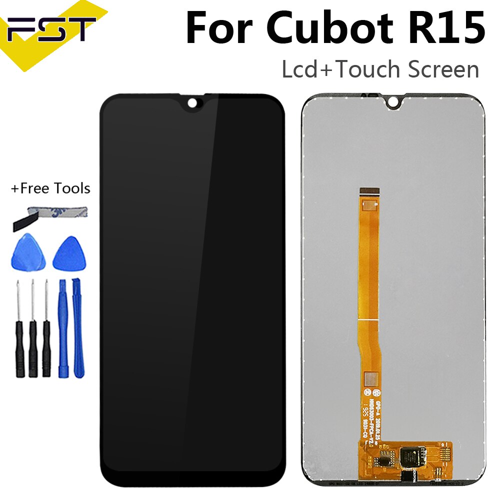 6.26 &#39;&#39;Originele Voor Cubot R15 Lcd-scherm En Touch Screen Digitizer Mobiele Telefoon Lcd Sensor Voor Cubot R15 Pro lcd Sensor