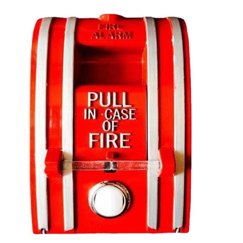 Timbre de puerta rojo Retro portátil, Timbre Inalámbrico impermeable de fácil instalación para exteriores, hogar, jardín, patio, Hogard