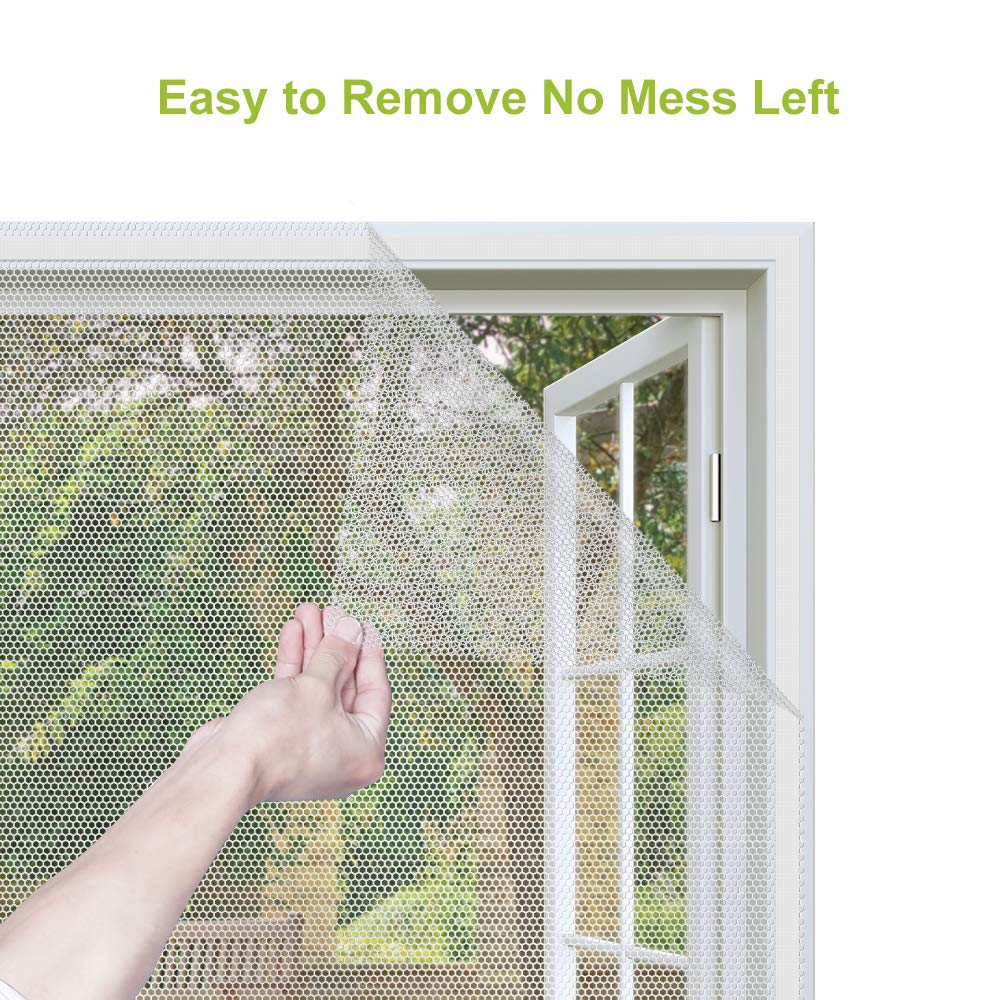 DIY Self-Adhesive Indoor Insect Fly Mosquito Window Screen Curtain Mosquito Netting Door Anti Mosquito Net Window Mesh Bug Net