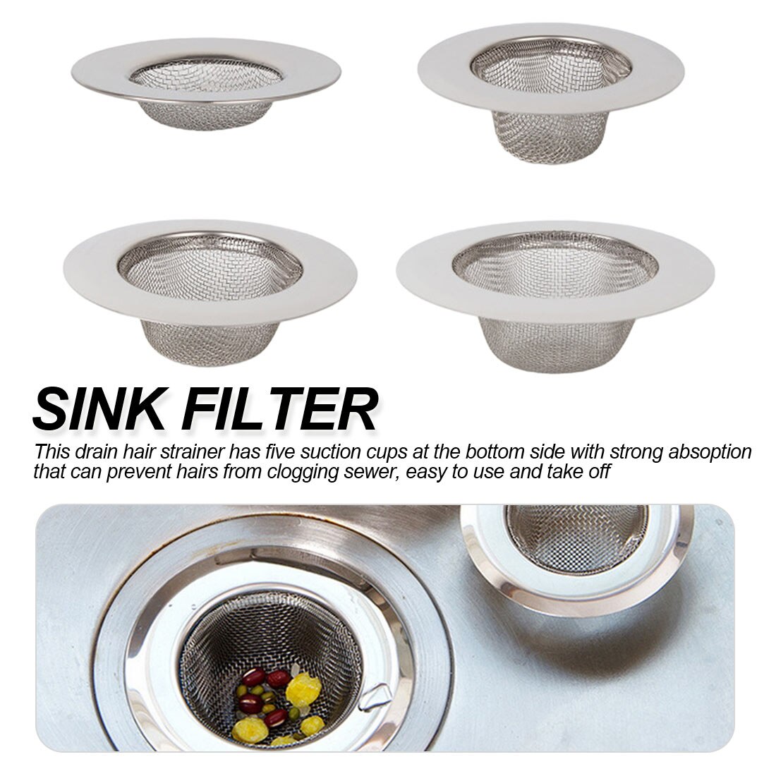 Küche Silikon Waschbecken Filter Anti-Blockierung Ablauf Haar Schlecht Haar Falle Siebe für Waschbecken Filter Hause Reinigung Werkzeug neue