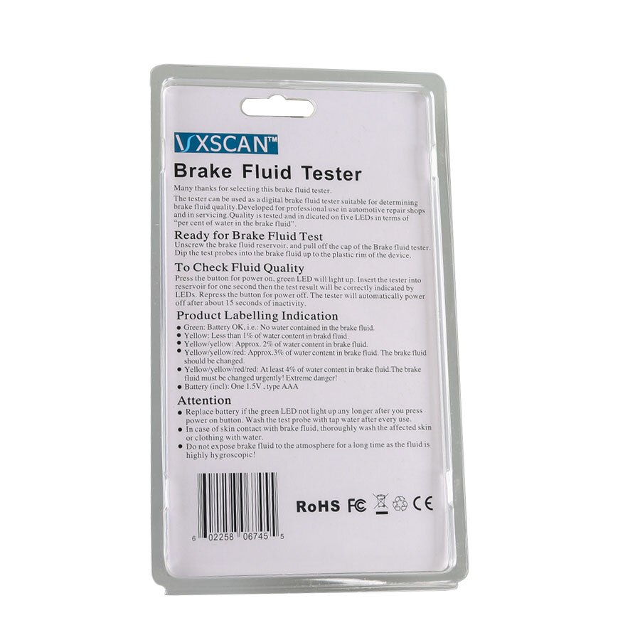 Brake Fluid Tester