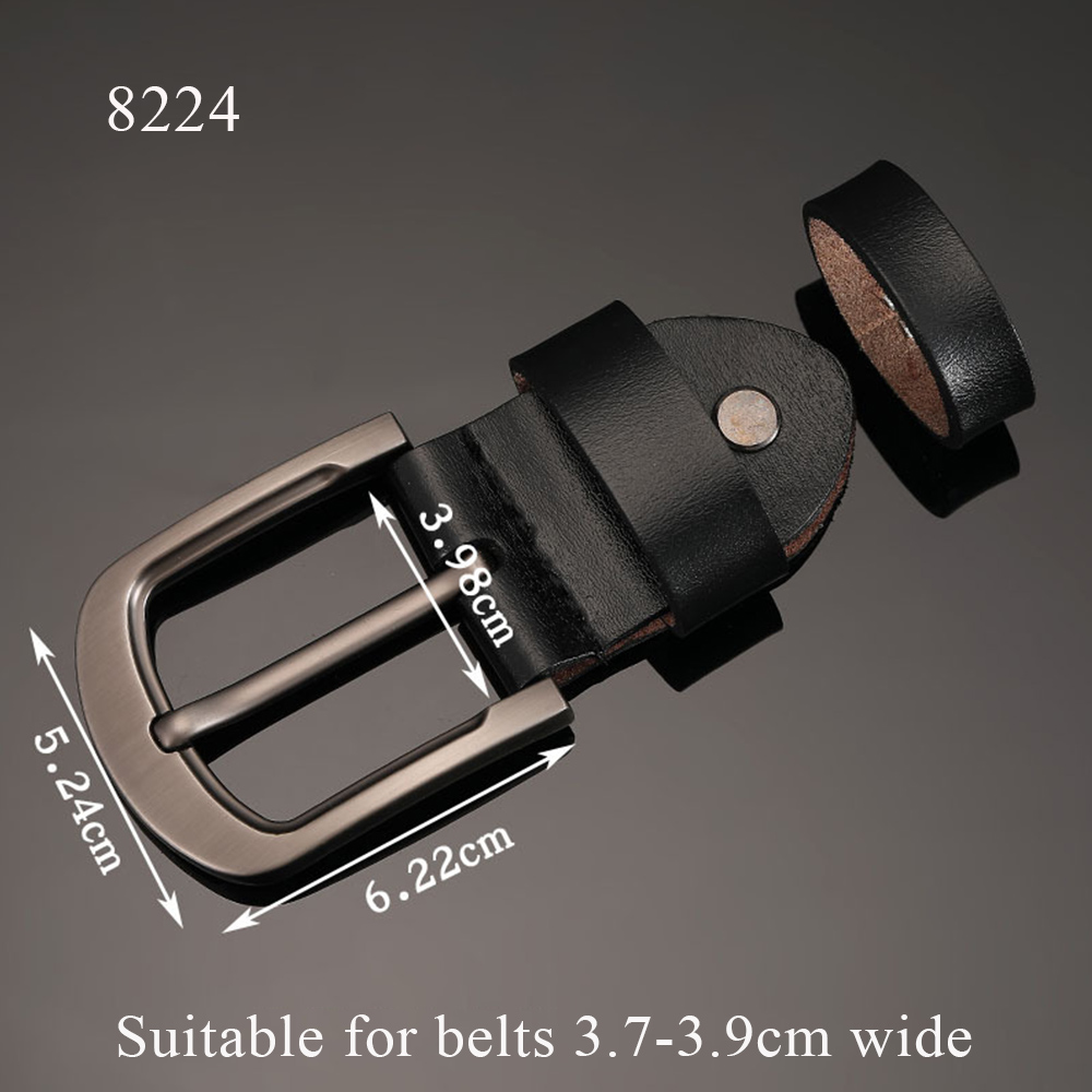 Cinturón clásico para hombre, hebilla para la cabeza, hebilla, hebilla, pasador de repuesto, accesorios de artesanía de cuero, accesorios de cintura hechos a mano: Rojo