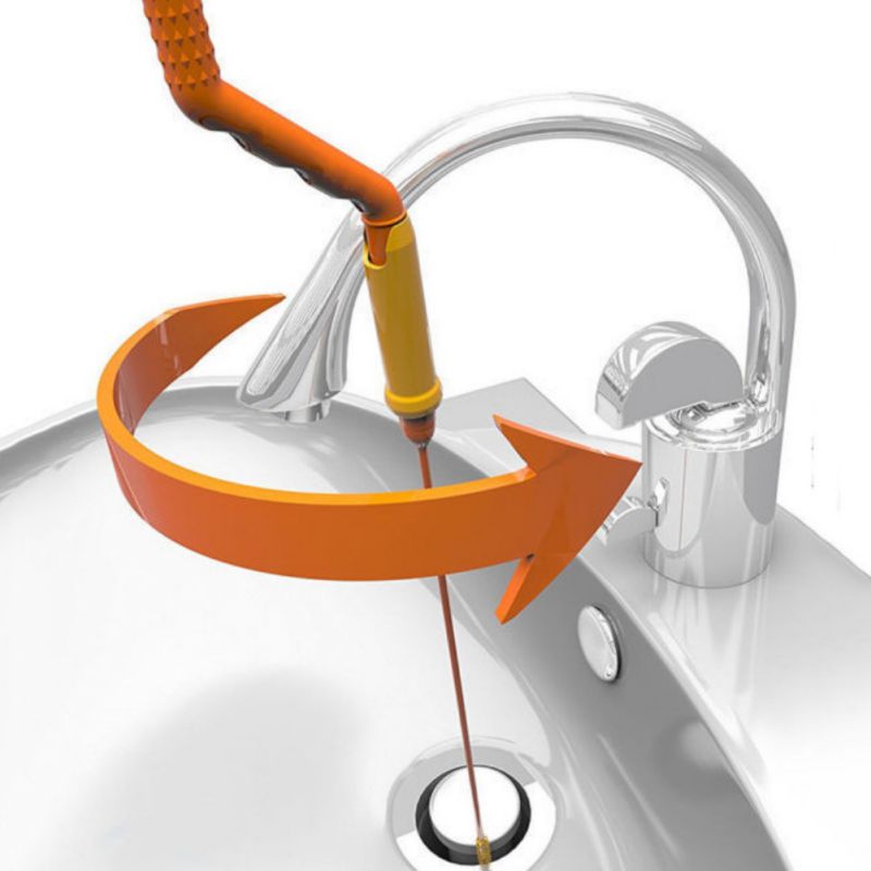 2020 Cabelo Fuinha Pia dreno Cleaner Ferramenta De Remoção Do Filtro Anti-Clog Esgoto Draga (CN/EUA) fm,