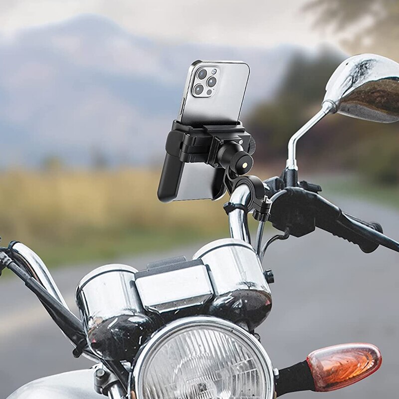 Fiets Telefoon Mount Moto Stuur Telefoon Houder Anti Shake Fiets Telefoon Klem Voor Racefiets/Mtb/Scooter Voor 3.5-7.0 ''Smartphone