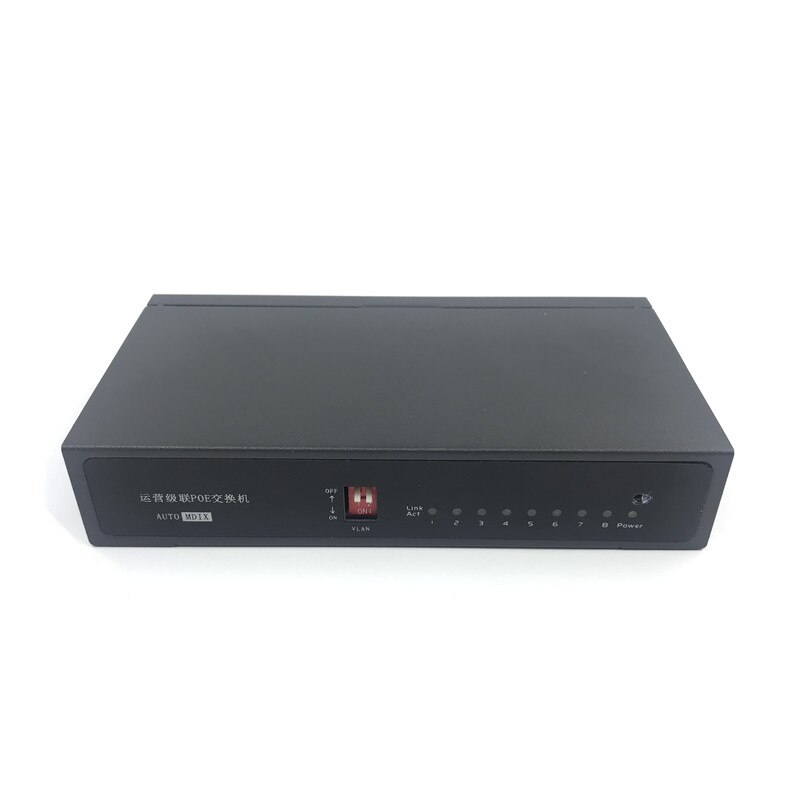 12V24v8 port reverse poe switch power supply wireless routing ap Haikang network camera isolation lightning protection two power
