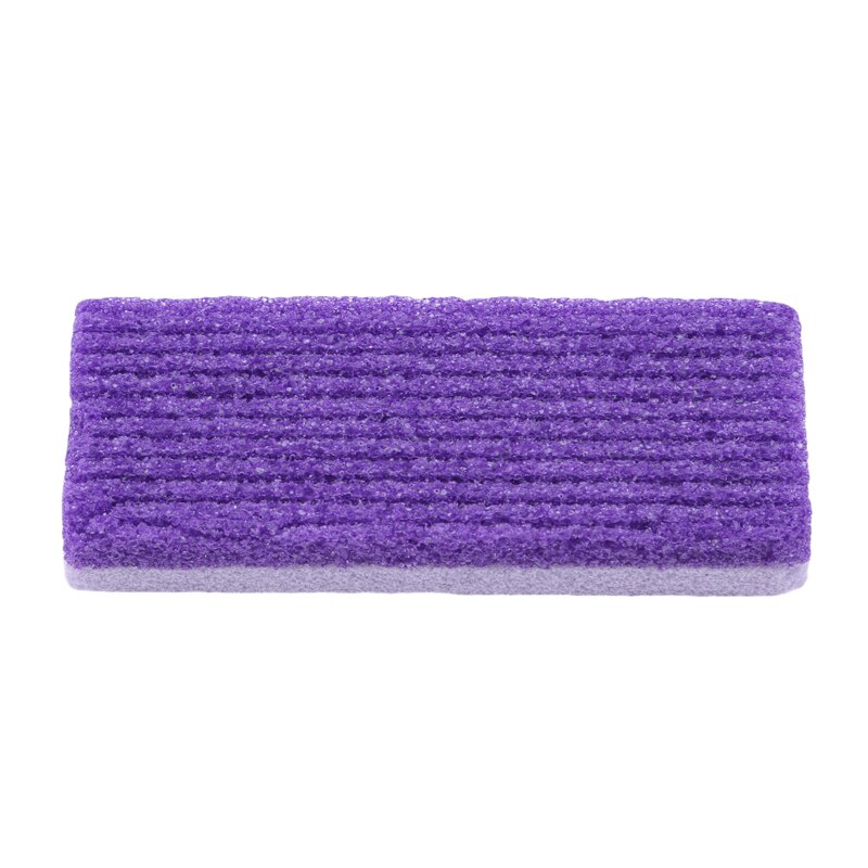 Exfoliante Morado para el cuidado de los pies, herramienta de pedicura, piedra pómez, exfoliante, eliminador de callos de piel dura muerta, limpiador para el cuidado de la piel, 1 ud.: Default Title