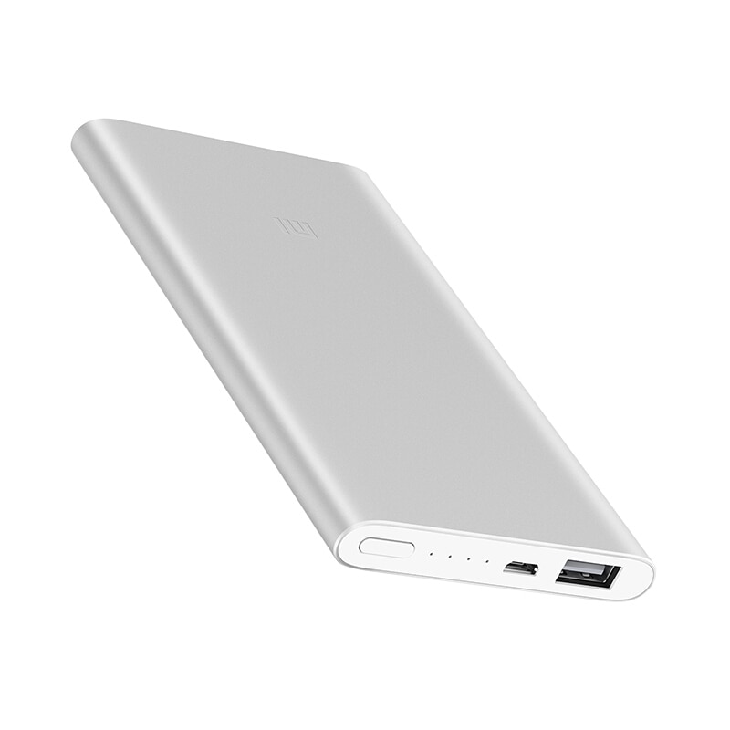 Originale batterie externe de xiaomi 5000 mAh Charge Rapide Powerbank 5000 mAh Batterie Externe Portable Chargeur Pour iPhone Samsung