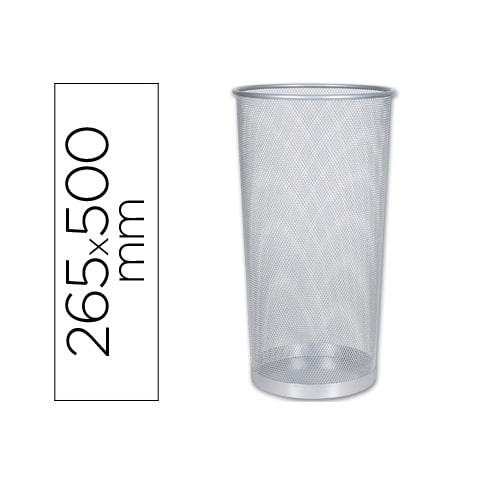 Paraguero Moderno Grande metalico 50x26 cm Gris