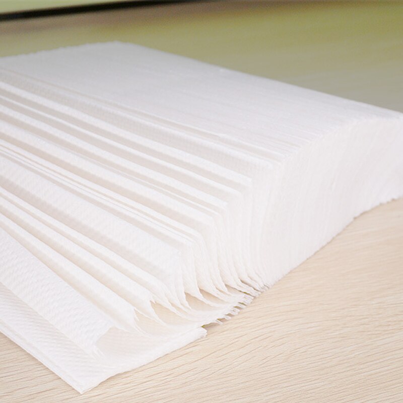 Blanc main serviettes de toilette rouleau mouchoirs serviette ménage papier toilette papier pratique 120 pcs/Pack épaissir papier de cuisine