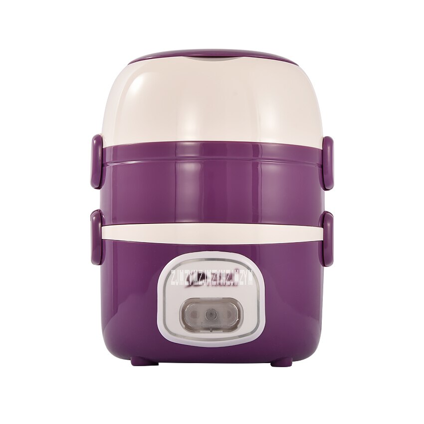 Drie-Layer Elektrische Lunchbox YSC-905 Elektronische Verwarming Koken Rvs Elektronische Lunchbox 220V 250W 2L