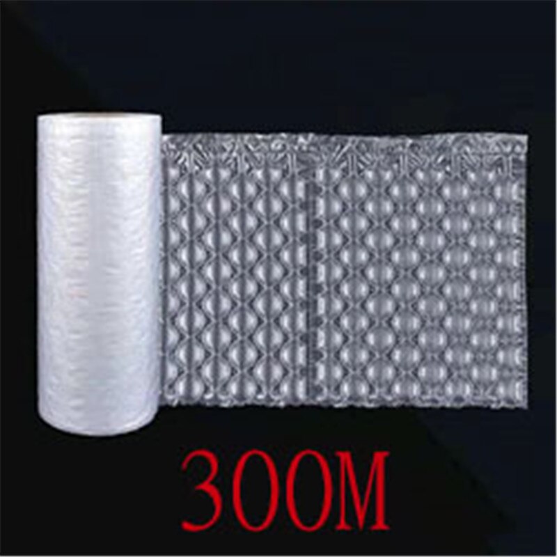 Sac gonflable 300M, Machine à coussin d'air, sac rempli, gourde, Film en rouleau antichoc, outils d'emballage automatique, Film à bulles