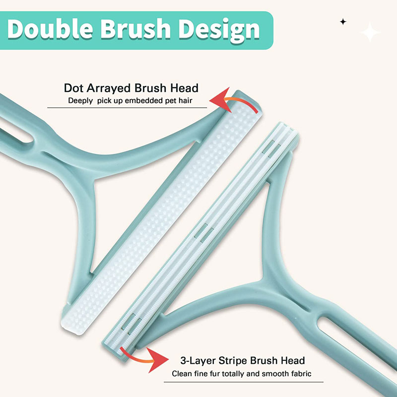 1Pc Pet Hair Remover Couch Tapijt Schraper Bont Removal Tool Herbruikbare Kat Ontharing Borstel Voor Meubels Hond Haar lint Cleaner