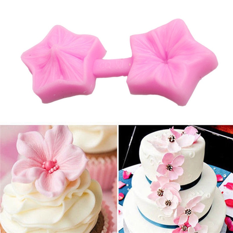 Divers moules de pétale de fleur Silicone | directe, moule à gâteau Fondant, moule de décoration au chocolat, moule de cuisson, outils