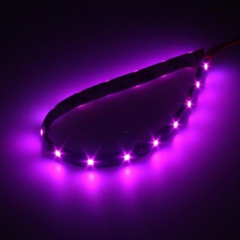 2x Boot Navigatie Led Verlichting 12V Dc Rood/Groen/Blauw/Wit/Geel Waterdichte Marine Led strips: Pink