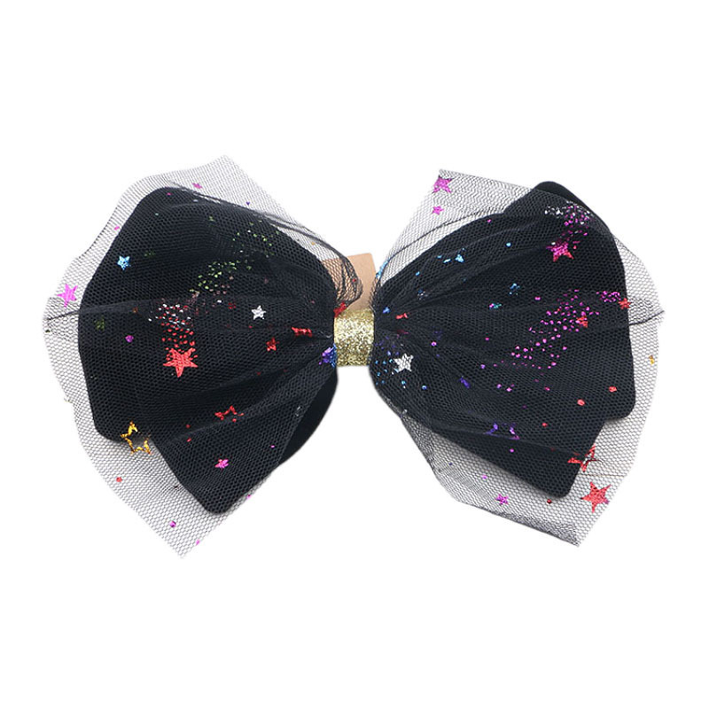 diy Halloween Haaraccessoires Donkere Strik Hoofddeksels Materiaal Grensoverschrijdend Meisje Haarspeld Haarband Cadeau Accessoires