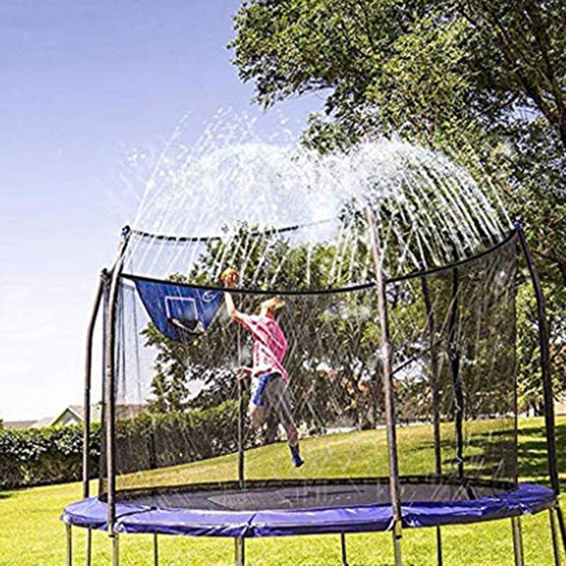 Bmdttrampolin sprinkler 12m sprinkler slange trampolin vandland