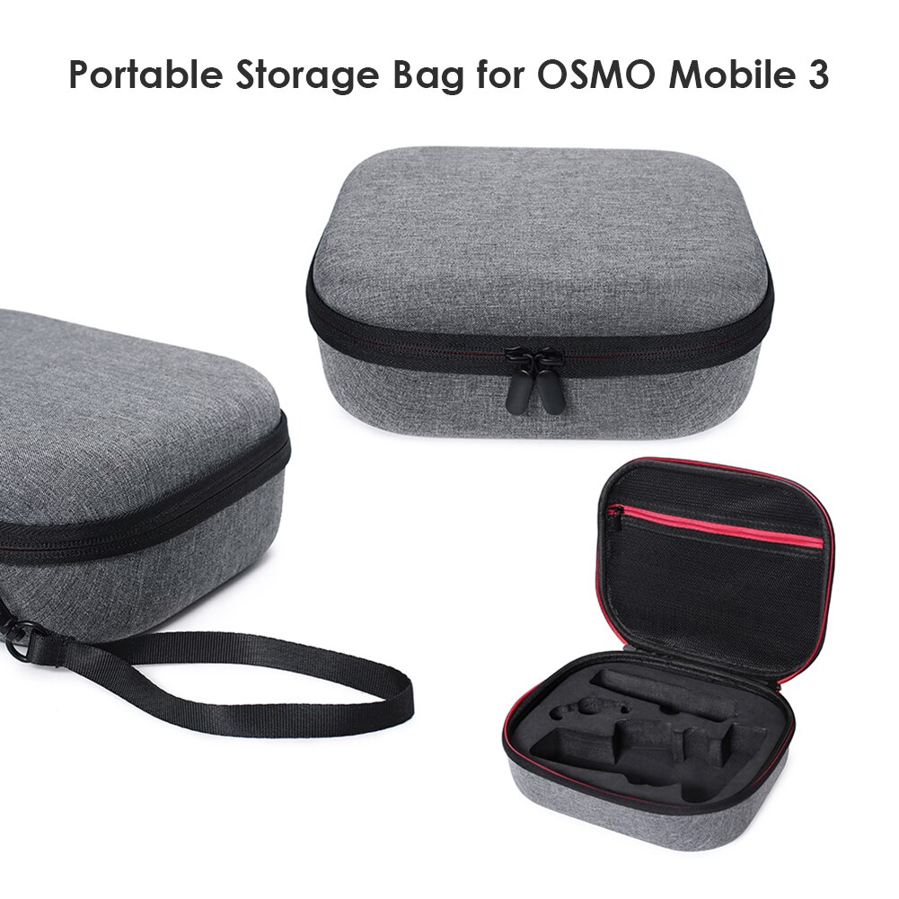 Handheld Gimbal Stabilizer Carrying Bag for DJI OM4/OSMO Mobile 3 Storage Protective Pouch Container Case
