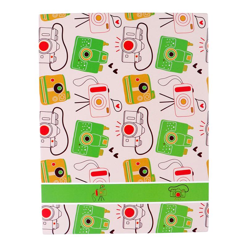 1pc Photo Album Children Yearbook Photo Storage Album Beautiful Cartoon 6 Inch Family Album for Photo Studio Family Ki: Green