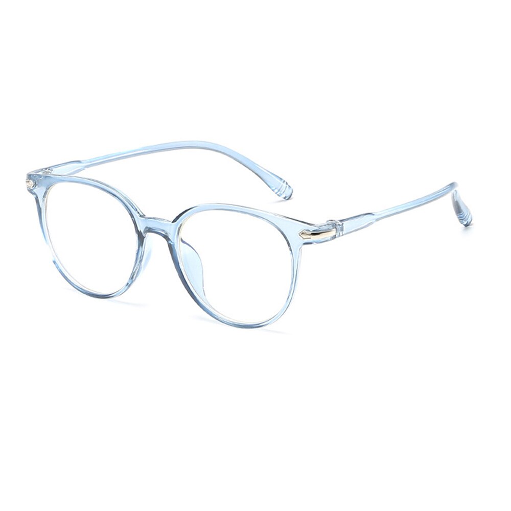Unisex Blue Light Blocking Spectacles Anti Eyestrain Decorative Glasses Light Computer Radiation Protection Eyewear