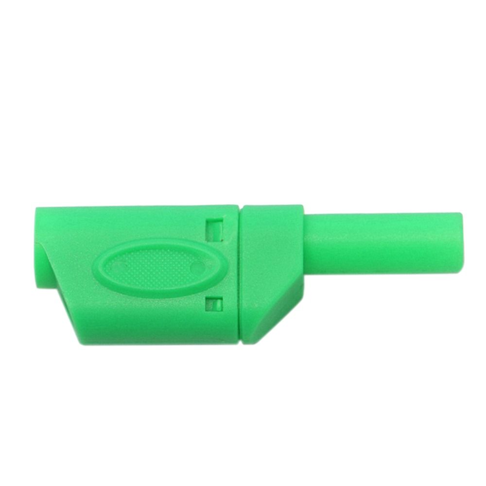 Stapelbare Bananenplug Diy 4Mm Zwart Rood Bananenstekker Veiligheidsmantel Elektrisch Gereedschap