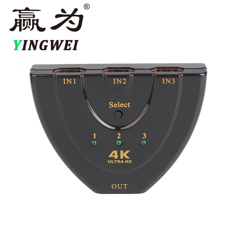 HDMI Switch HDMI Splitter Televisie 4K Smart TV HDMI Switcher 3 Poort 3 in 1 out 4K * 2K voor DVD HDTV voor Xbox PS3 PS4