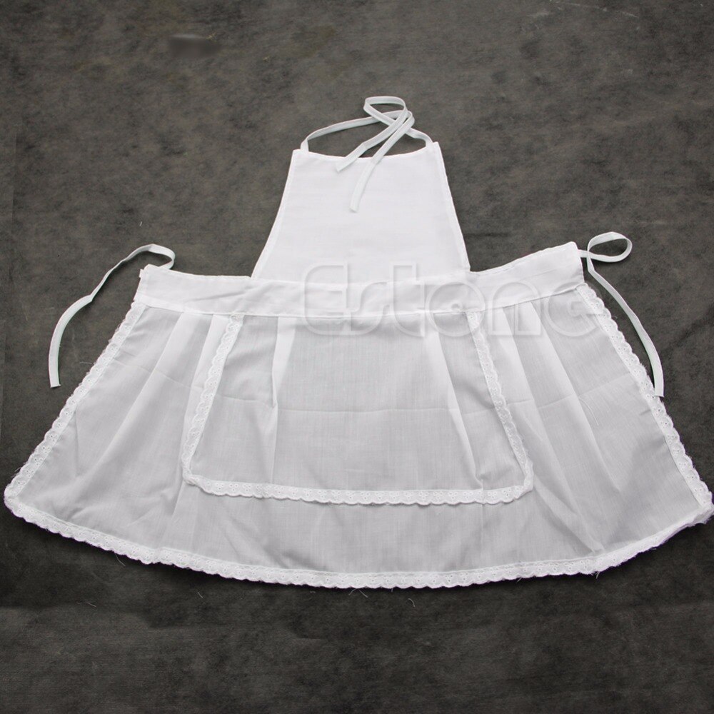 KLV – Costume de cuisinier blanc mignon, accessoire de photographie pour enfant, tablier de chapeau pour garçons, uniforme de serveuse de Restaurant