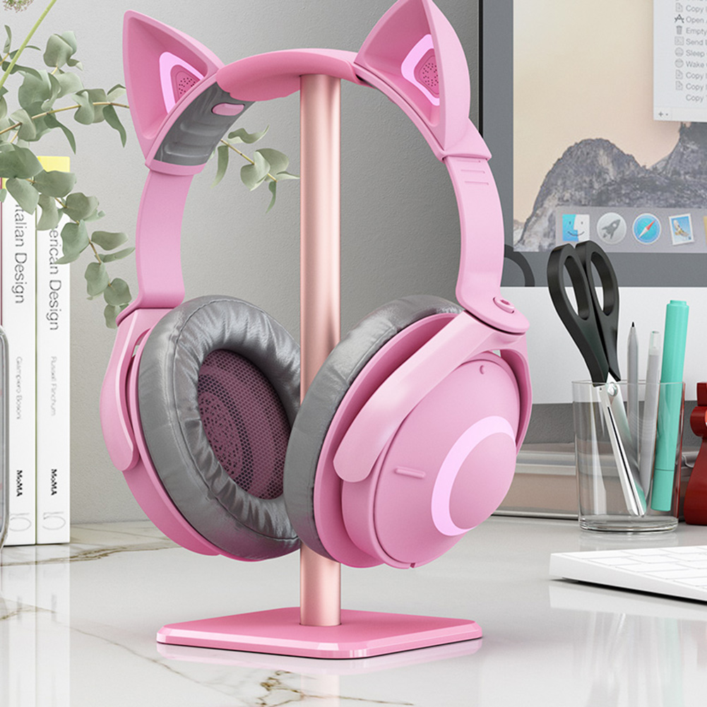 Aluminium Hoofdtelefoon Houder Rack Ruimte Besparing Desktop Organizer Display Oortelefoon Hanger Headset Ondersteuning Standaard