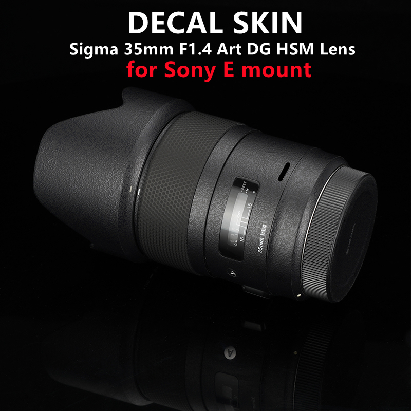 Oude Versie 35 1.4 Lens Vinyl Decal Skin Wrap Voor Sigma 35Mm F/1.4 Dg Hsm Art (voor Sony E Mount) lens Sticker