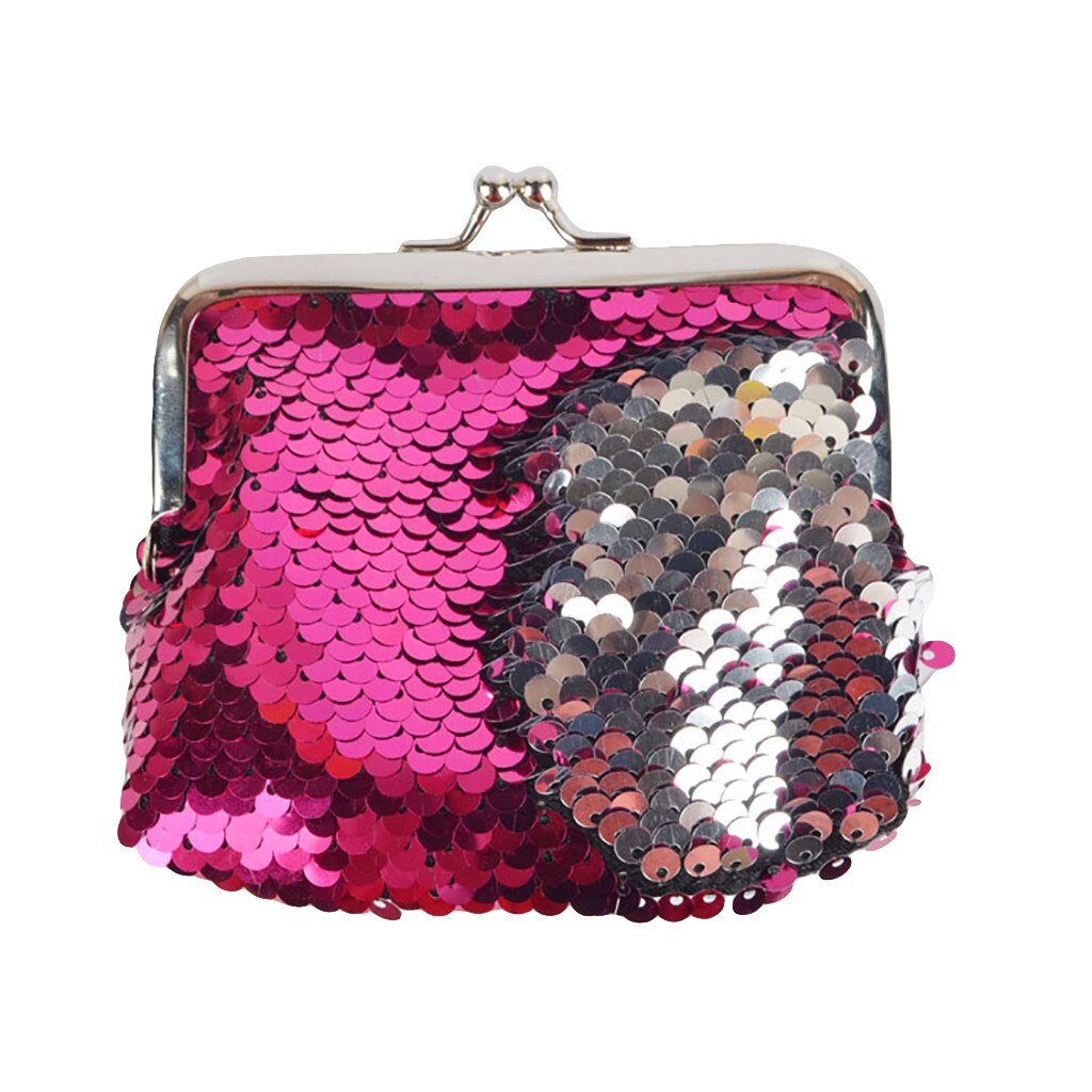 Aelicy Mode Meisje Portemonnee Meisje Sequin Mermaid Portemonnee Mode Portemonnee Vrouwen Portefeuilles Sequin Portemonnee Kleine Tas: HOT