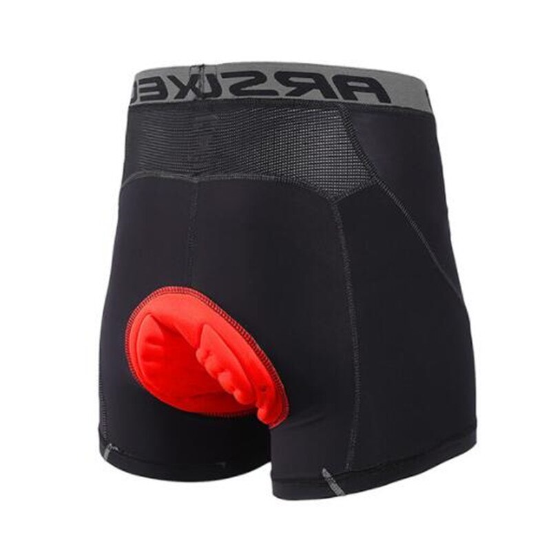 Arsuxeo Heren Fietsen Ondergoed Shorts 3D Padded Fiets Mtb Shorts Comfortabele Sport Korte: 006 gray / S