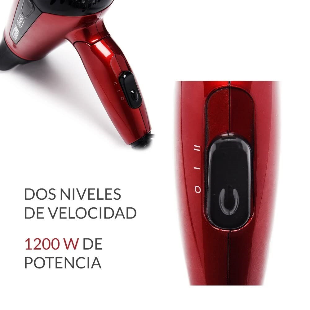 Liyset secador de pelo para peluquería y peluquería de 1600/1200w con enchufe europeo, secador de pelo con potencia Real de 2300w, secador de pelo para salón