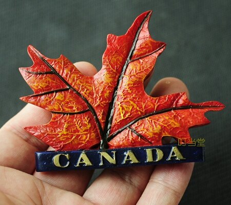Canada 3D Fridge Magnets USA Tourism Souvenirs Refrigerator Magnetic Stickers Home Decortion: 001