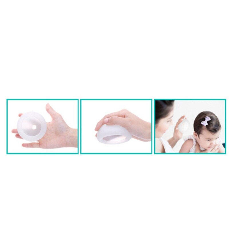 1 Pc Safe Kids Baby Draagbare Siliconen Sputum Cup Terug Tikken Massage Slijm Hoest Klepel Gezondheidszorg Tool