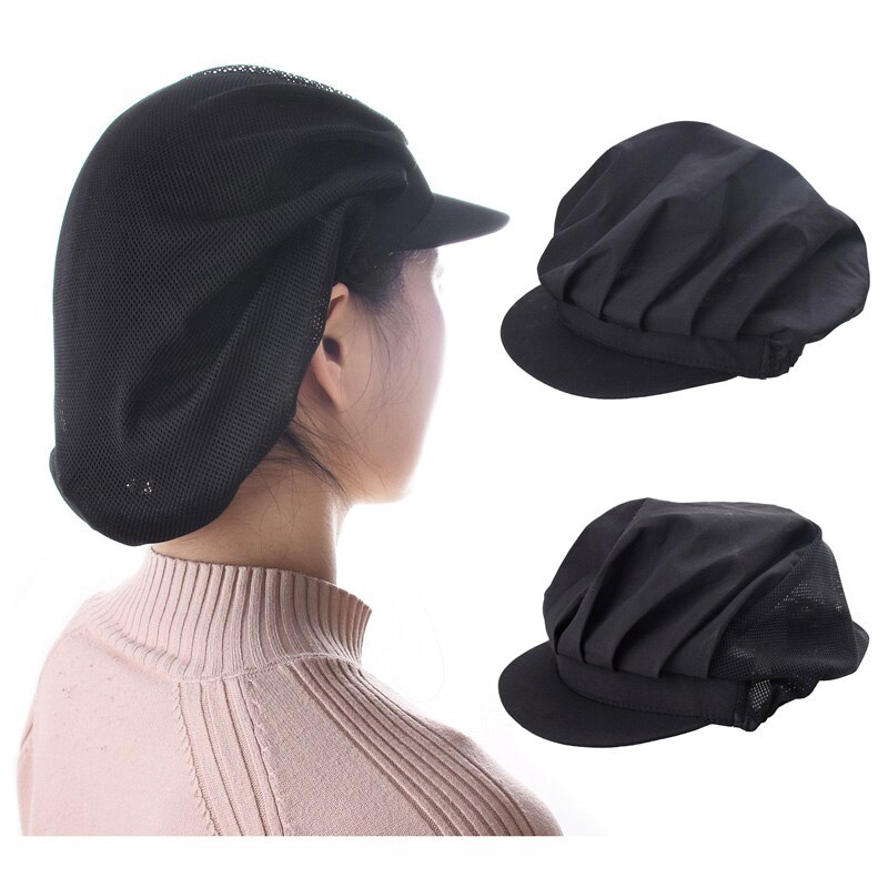 Breathable Cooking Cap Unisex Chef Hats Chef Restaurant Kitchen Baking Cap Chef Restaurant Uniform Bakery Waiter Work Wear