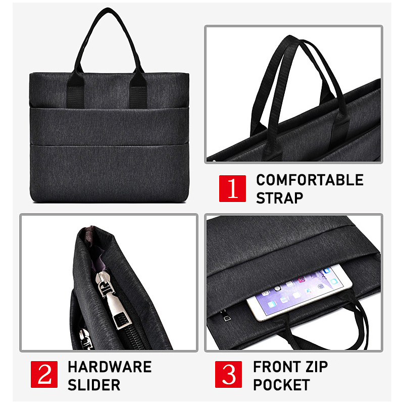 14 Inch Laptop Tas Waterdichte Zak Mannen Reizen Messenger Bag Kantoor Computer Werk Tas Aktetas Voor Mannen Zakenreis