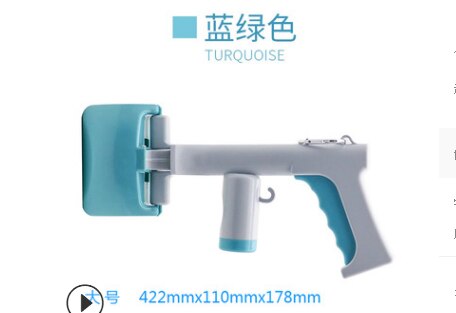 Portable toilet picker for cats and dogs Teddy poop picker for walking dog poop 2-in-1 toilet picker for pets cleaning peceras: A large blue