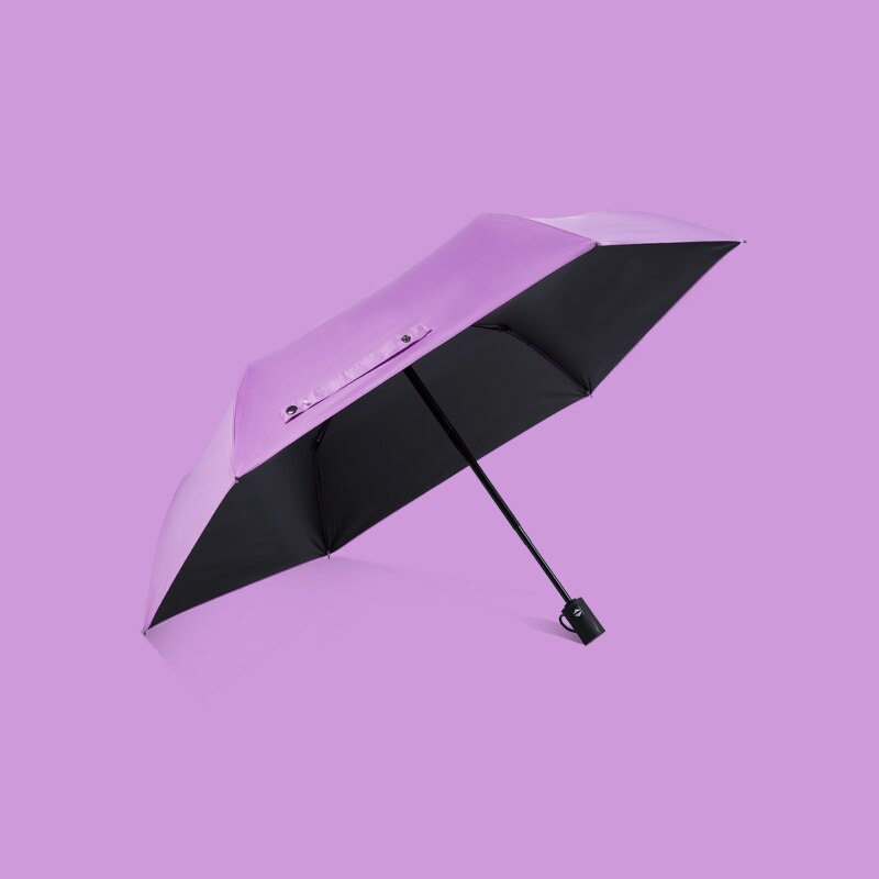 Academy Zon Bescherming Draagbare Paraplu Reizen Vouwen Luxe Automatische Parasol Paraplu Regen Vrouwen Sombrilla Ambrella BW50YS: style3   Super light