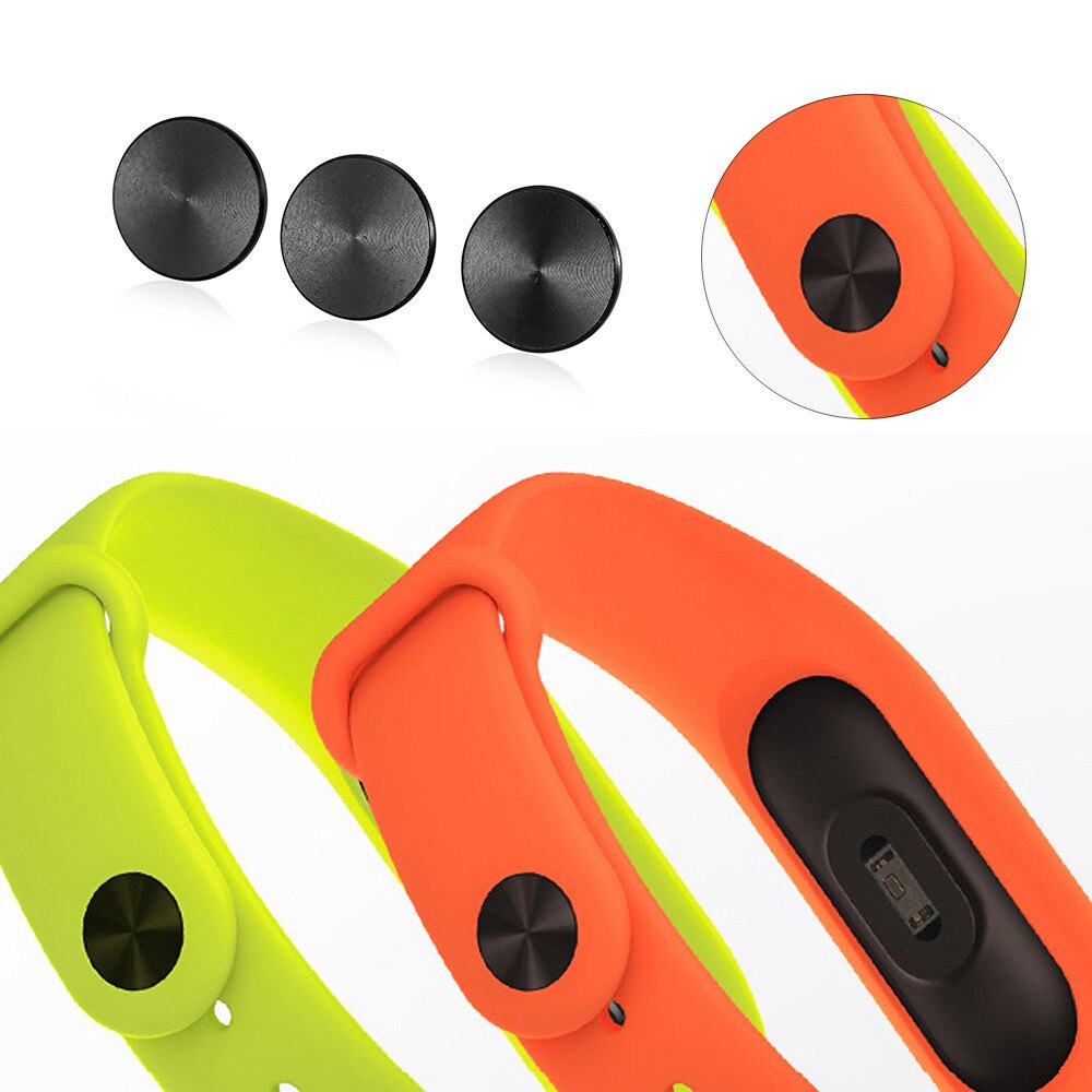 Vervanging Accessoires Voor Xiaomi Mi 3 Stuks Zwart Band Gesp Sport Armband Vervanging Watch Band Strap Voor Xiaomi Mi Band 2