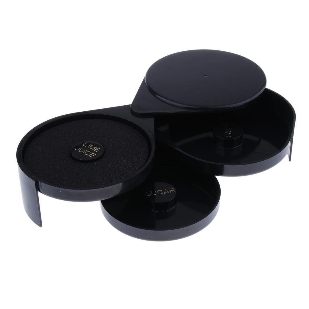 3Tier Suiker Zout Rand Lime Cocktail Margarita Sap Glas Rimmer Bar Accessoire