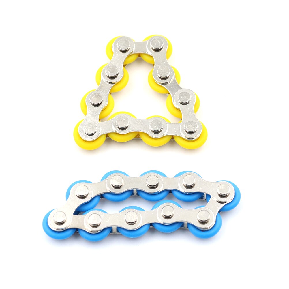 Verkoop Bike Chain Fidget Spinner Armband Voor Autisme en ADHD Fidget Speelgoed Anti-Stress Speelgoed Voor Kinderen/Volwassen /Student