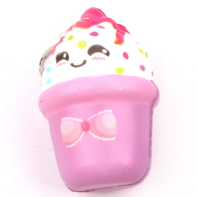 Antistress Squishy Slow Rising Stress Relief Squeeze Toys Gadget Sausage Ice Cream Kawaii Artificial Foods &Vegetables Decor: A6 RANDOM