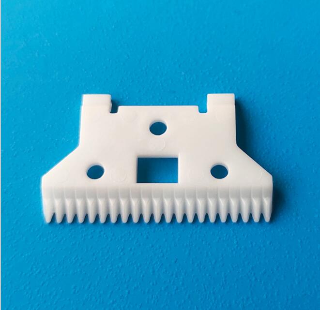 5pcs 21 teeth white zirconia ceramic clipper blade