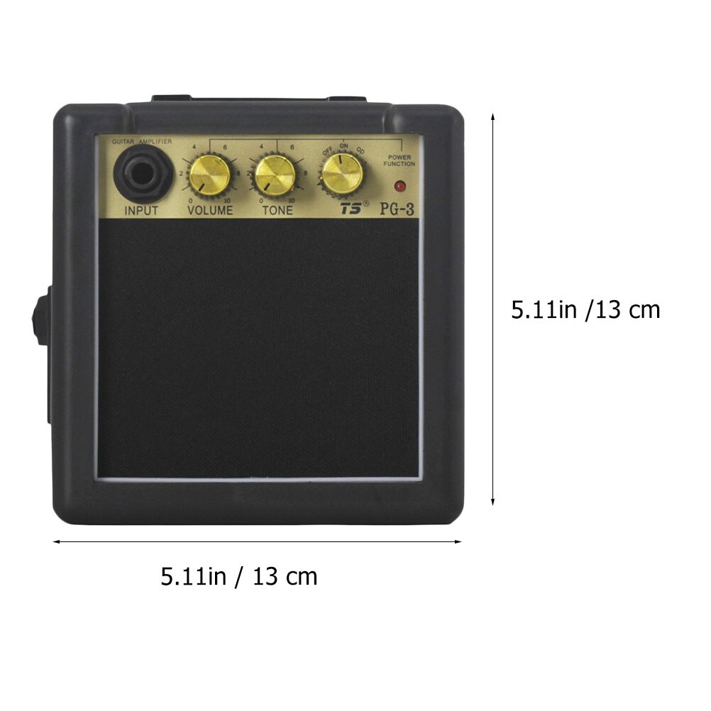 1pc Universal Instrument Speaker Portable Compact Guitar Speaker for Guitar