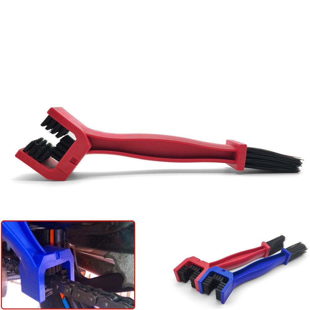 Motorcycle Cleaning Brush Motocross Chain Gear Dirt Maintenance Care Tool For YAMAHA tmax 500 530 xp500 xp530 xj600 keeway tx125