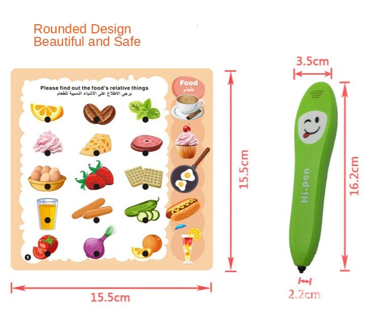 Regalo di natale dei giocattoli di conversazione della prima infanzia educativa inglese di nuovo stile