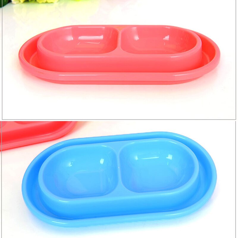 Prevent Ants with Notch Double Pet Bowls Dog Puppy Cat Food Water Feeder Feeding Dishes Travel Dog Bowl Dog Dish