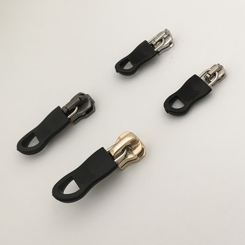 Kits de reparación de relámpago con cremallera, tirador de cremallera para deslizador de cremallera, costura artesanal, reparación instantánea, para bolsas, 5 uds.