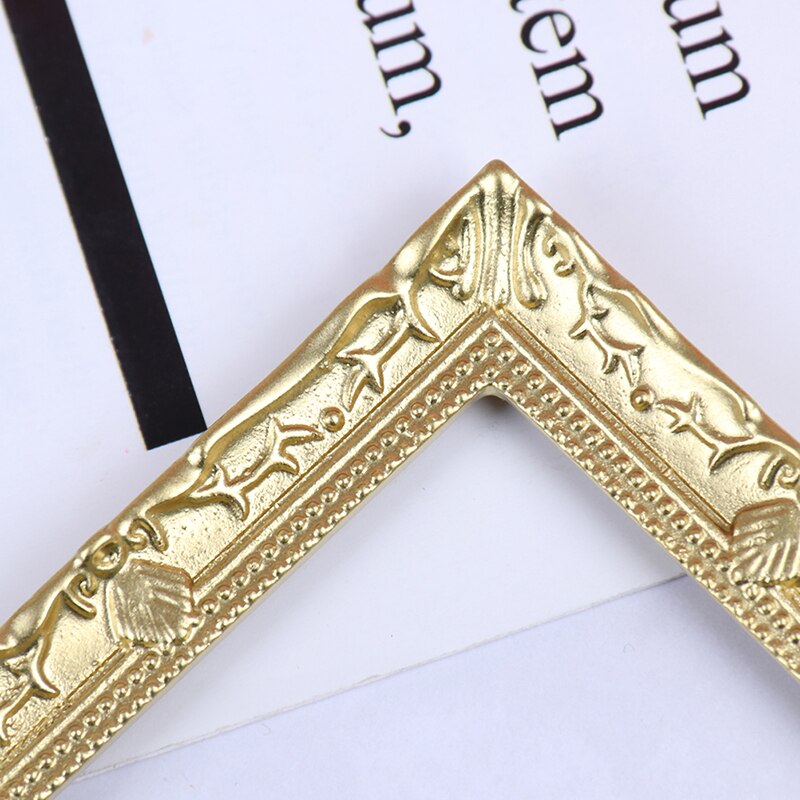 1/12 Doll House Miniature Resin Photo Frame Simulation Furniture Model Toy 7.3cmx6.0cm