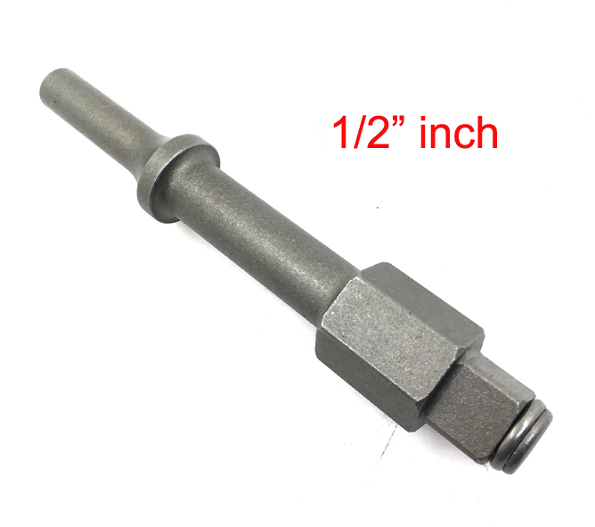 1pc 1/2 " 3/8 " tomme shake'n break pneumatisk hammer bolt breaker scaler mejsel: Rød